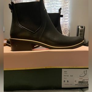 Kate Spade rain booties women’s size 8